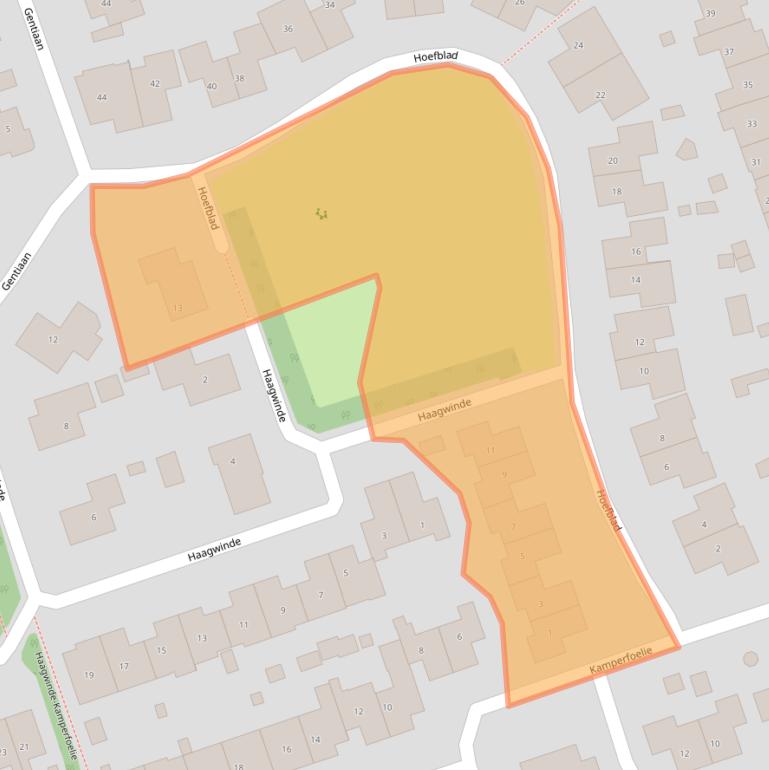 Kaart van postcodegebied 7711NG.