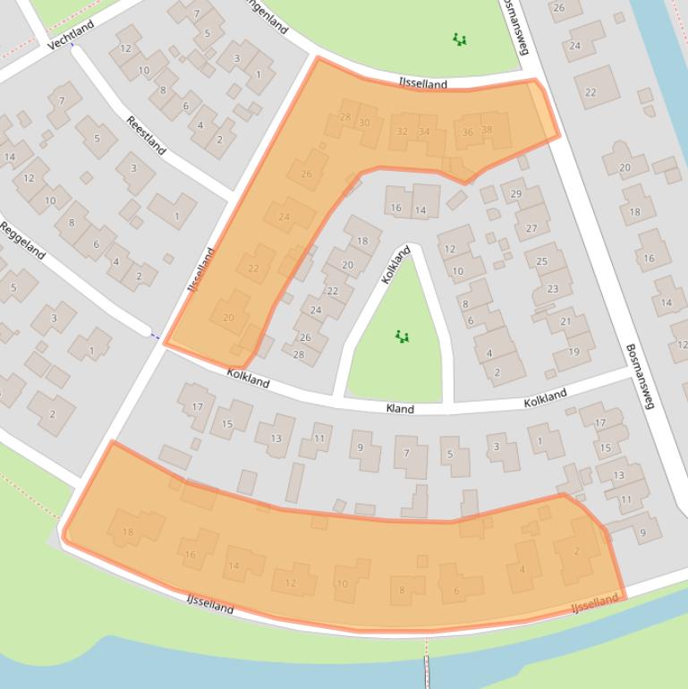 Kaart van postcodegebied 7711VK.