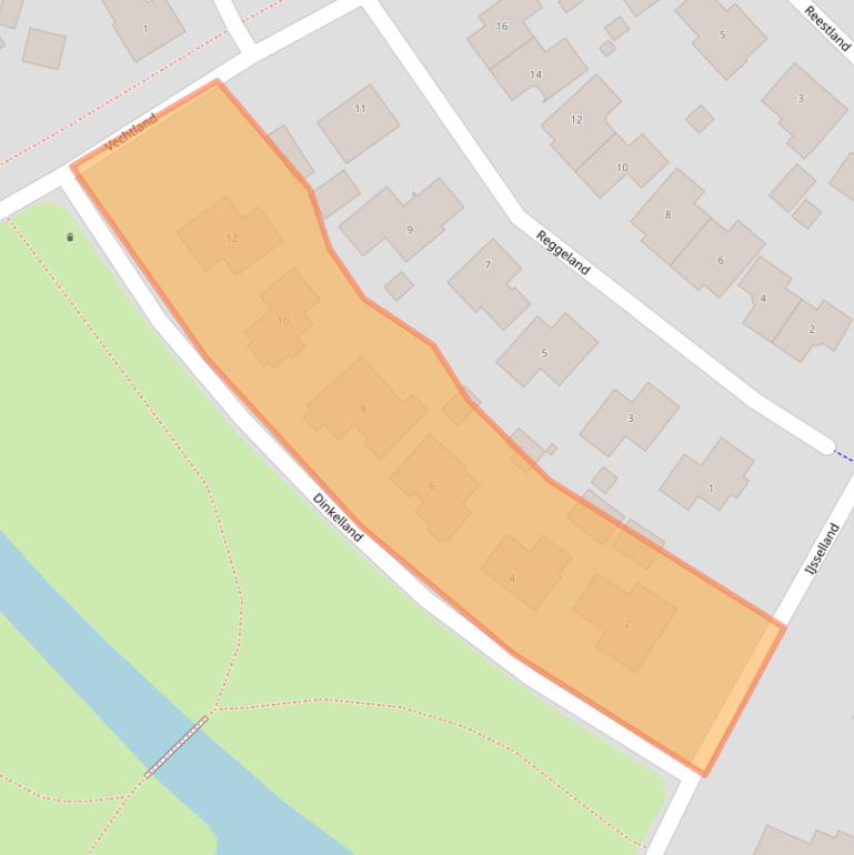 Kaart van postcodegebied 7711VP.