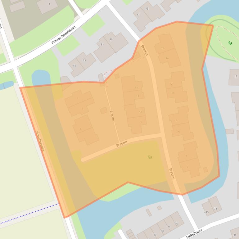 Kaart van postcodegebied 7711VW.
