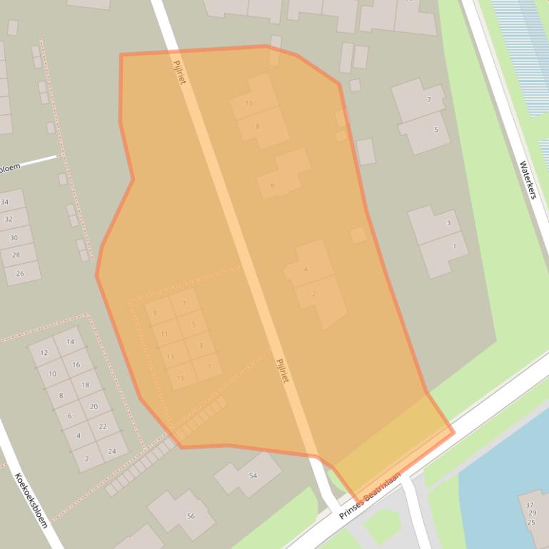 Kaart van postcodegebied 7711ZB.