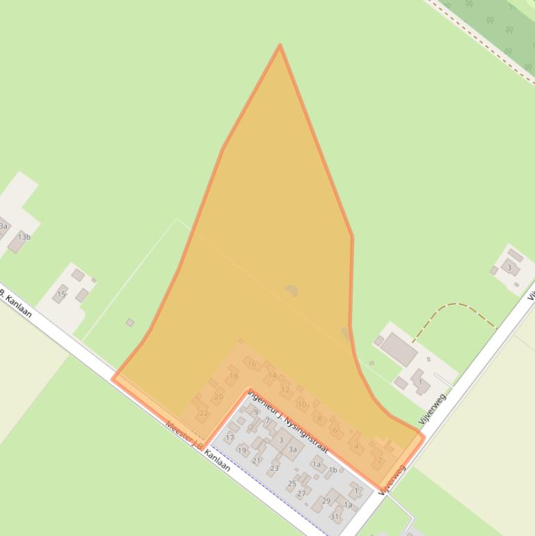 Kaart van postcodegebied 7715PE.