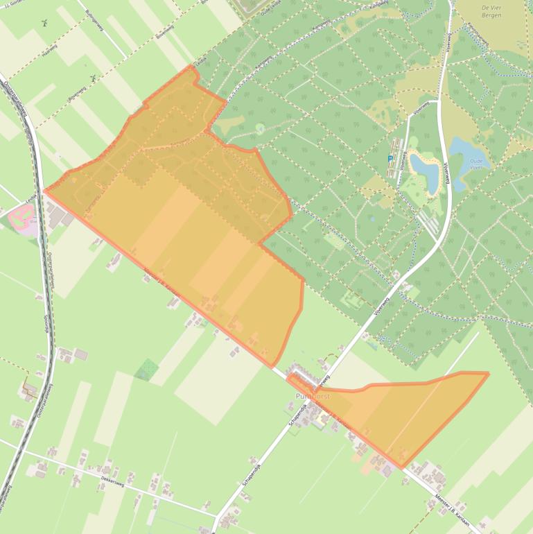 Kaart van postcodegebied 7715PP.