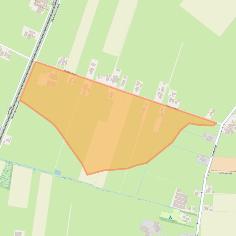 Kaart van postcodegebied 7715RB.