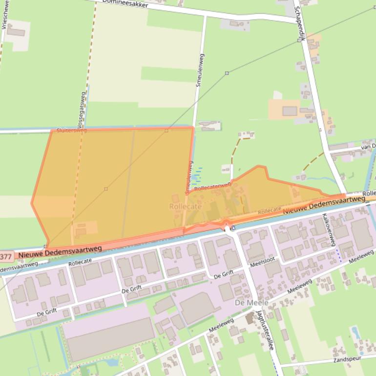 Kaart van postcodegebied 7715RL.