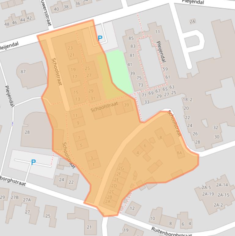 Kaart van postcodegebied 7721BA.