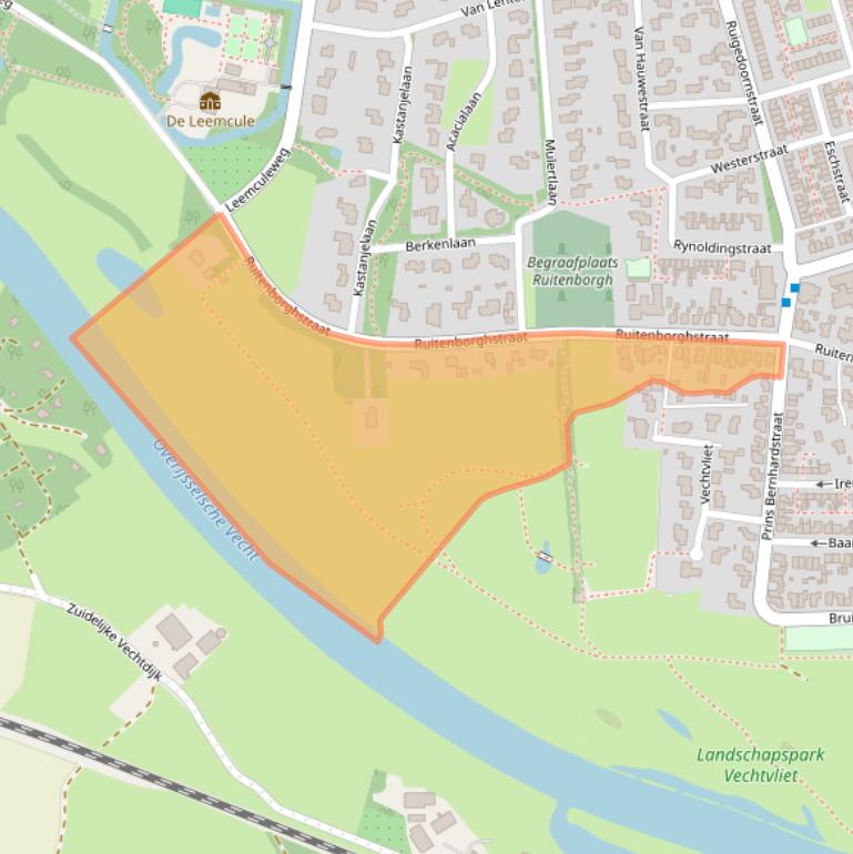 Kaart van postcodegebied 7721BC.