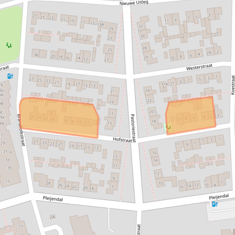 Kaart van postcodegebied 7721DD.