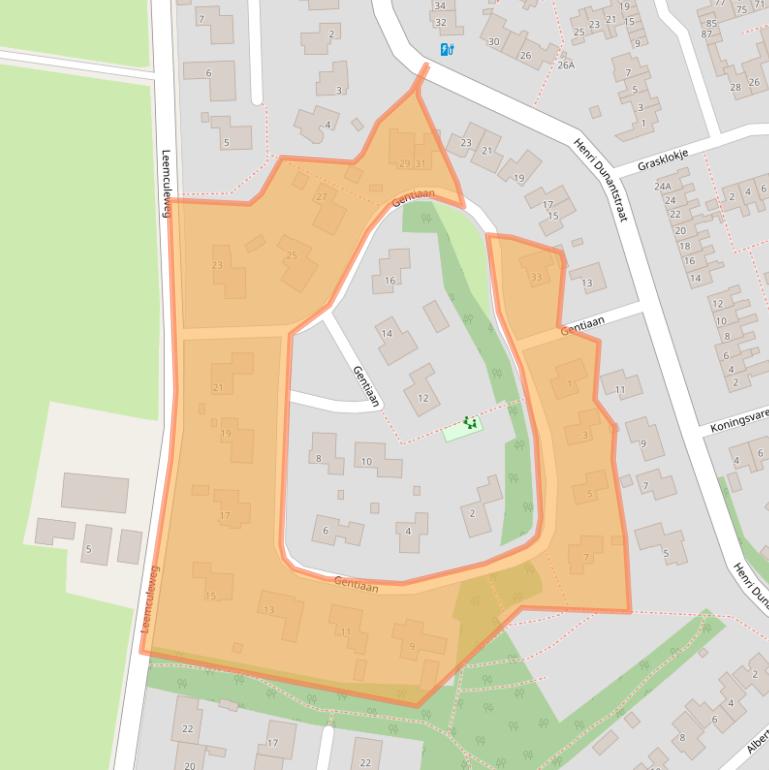 Kaart van postcodegebied 7721HA.