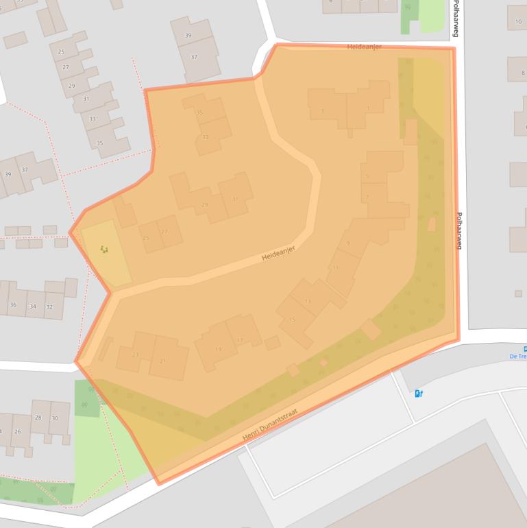 Kaart van postcodegebied 7721HG.