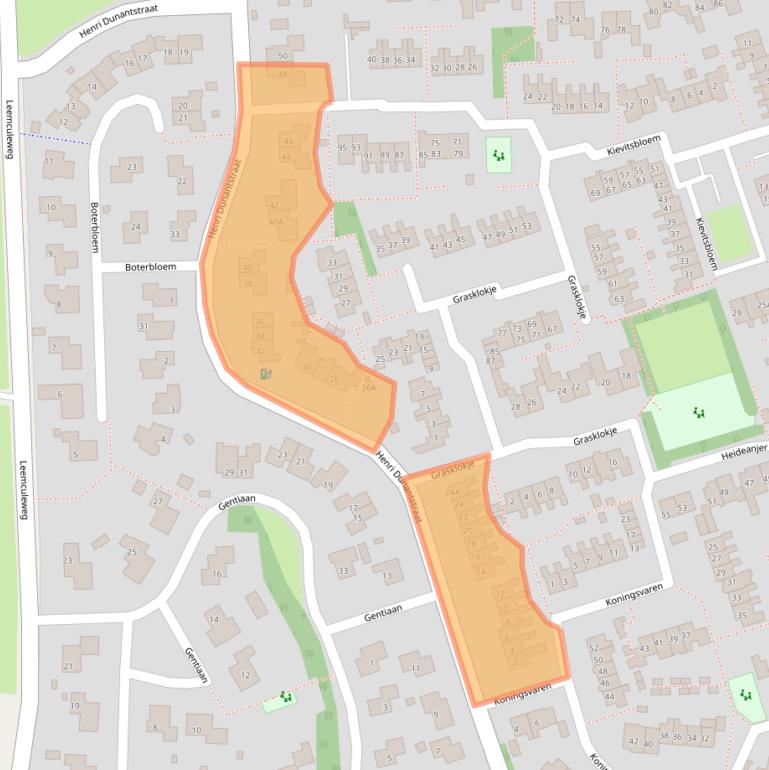 Kaart van postcodegebied 7721HN.