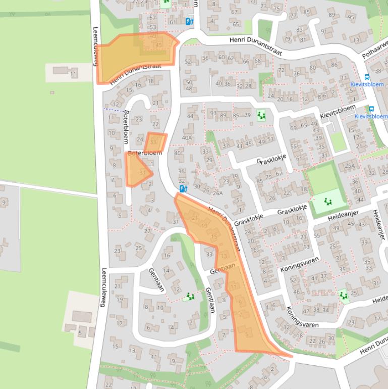 Kaart van postcodegebied 7721HP.