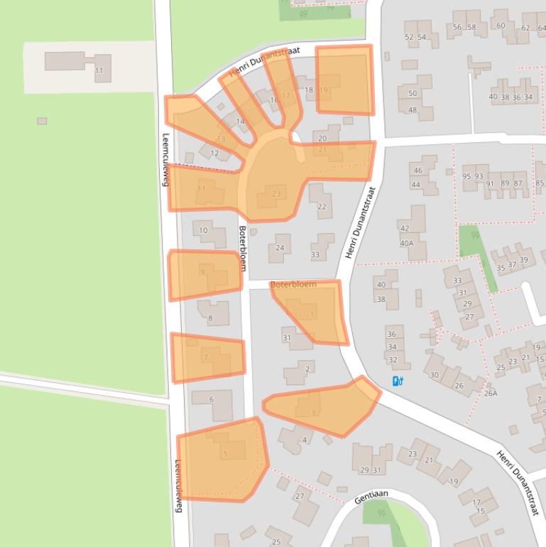 Kaart van postcodegebied 7721JD.