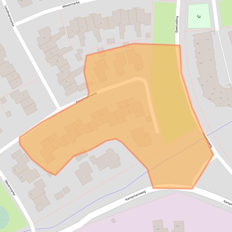 Kaart van postcodegebied 7721KL.