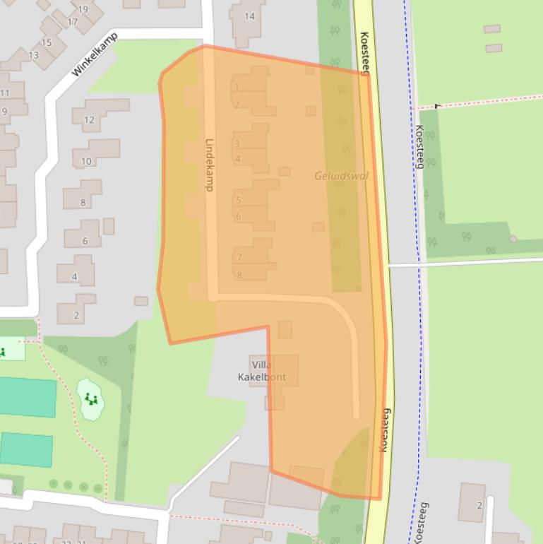 Kaart van postcodegebied 7721VM.