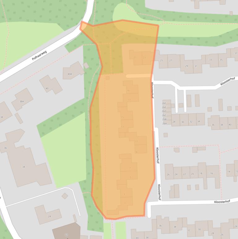 Kaart van postcodegebied 7721XP.