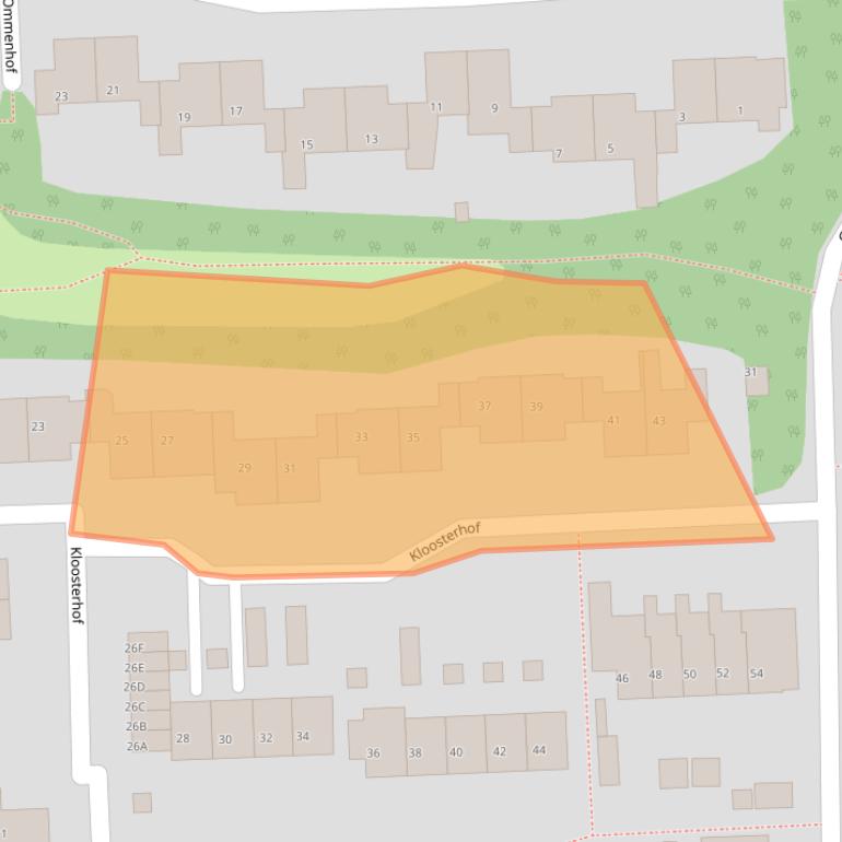 Kaart van postcodegebied 7721XR.