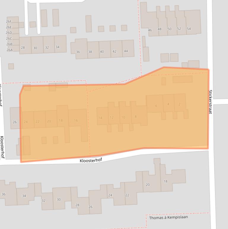 Kaart van postcodegebied 7721XS.