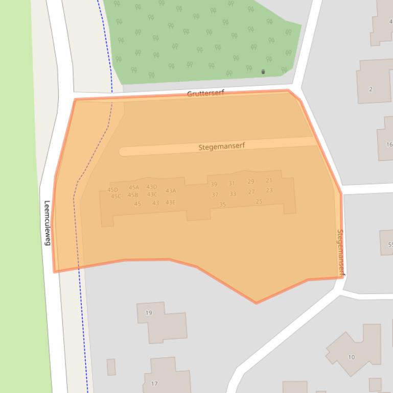 Kaart van postcodegebied 7722AS.