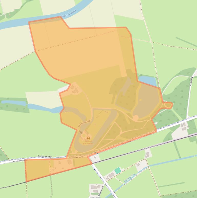 Kaart van postcodegebied 7722HB.