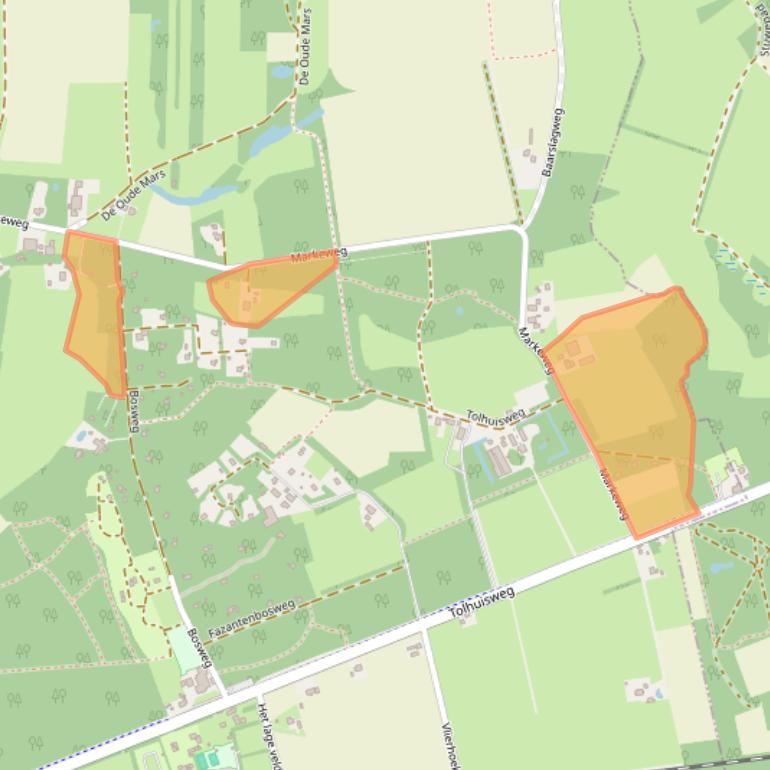 Kaart van postcodegebied 7722HD.