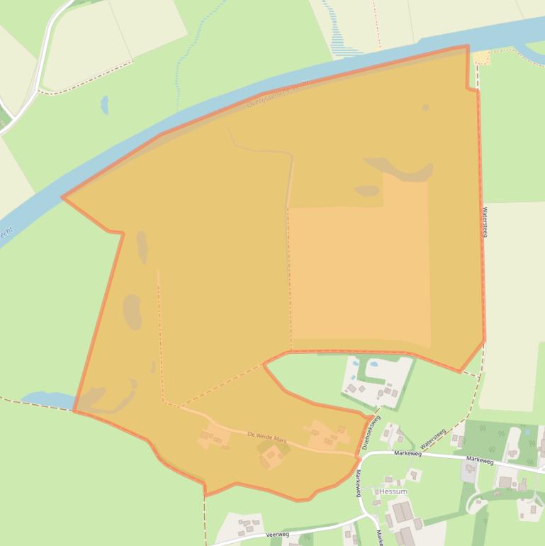 Kaart van postcodegebied 7722HE.