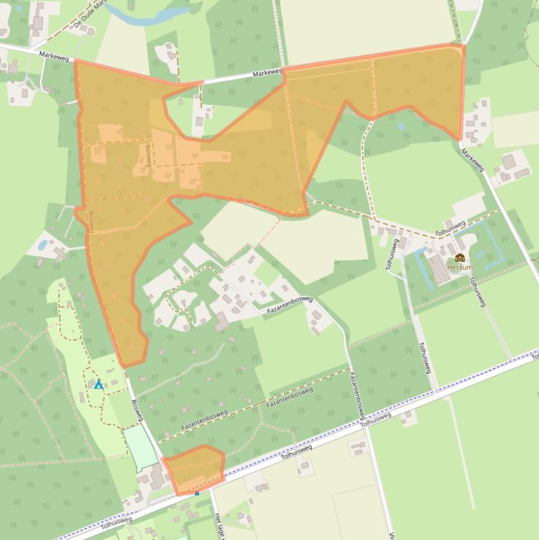 Kaart van postcodegebied 7722HJ.