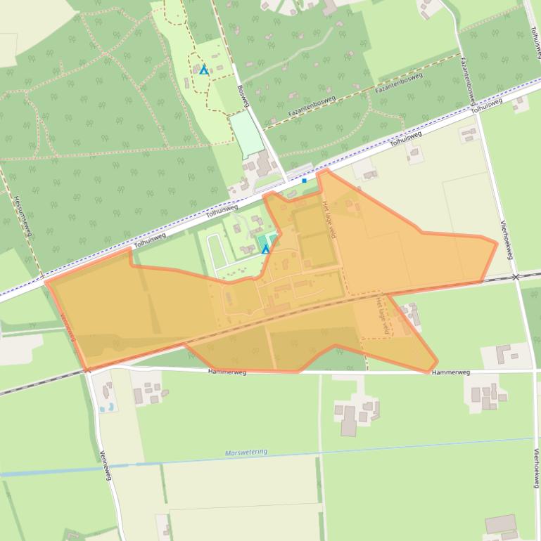 Kaart van postcodegebied 7722HV.