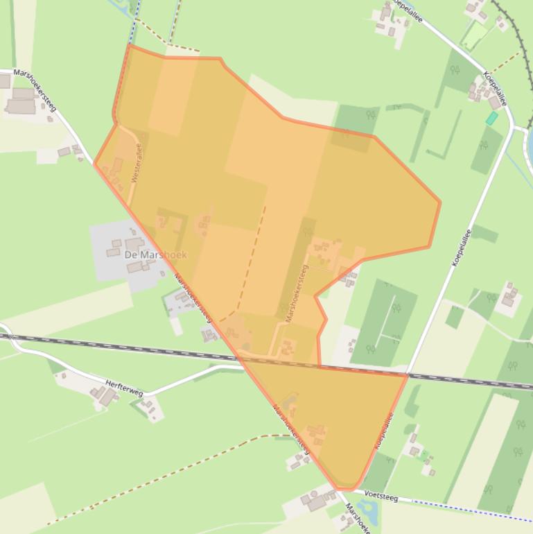 Kaart van postcodegebied 7722KR.