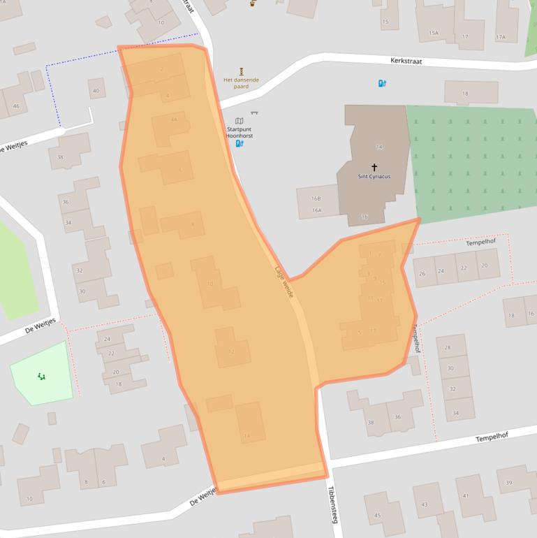 Kaart van postcodegebied 7722LT.