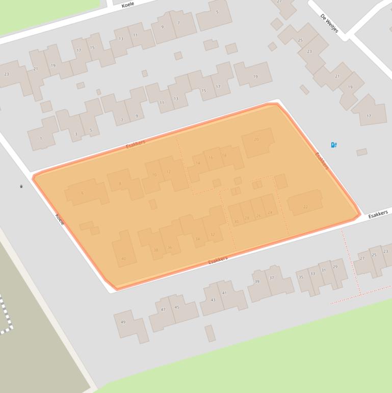 Kaart van postcodegebied 7722MK.