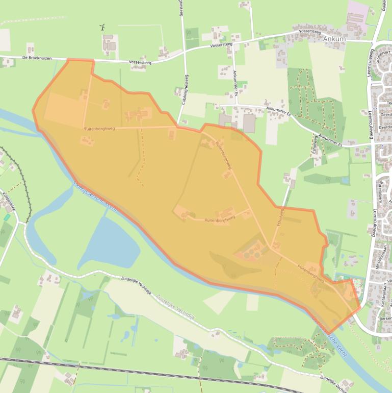 Kaart van postcodegebied 7722PA.