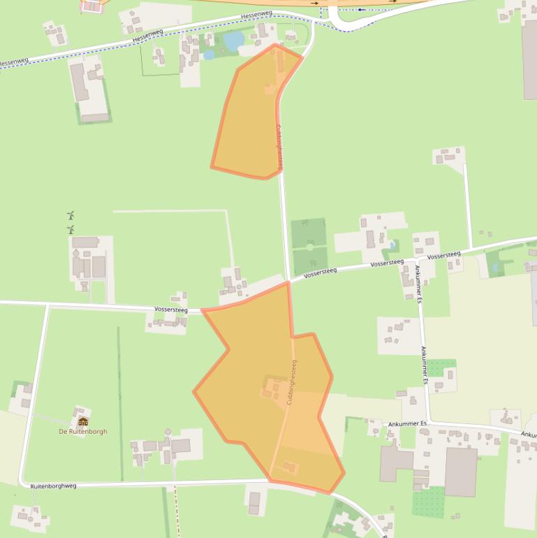 Kaart van postcodegebied 7722PB.