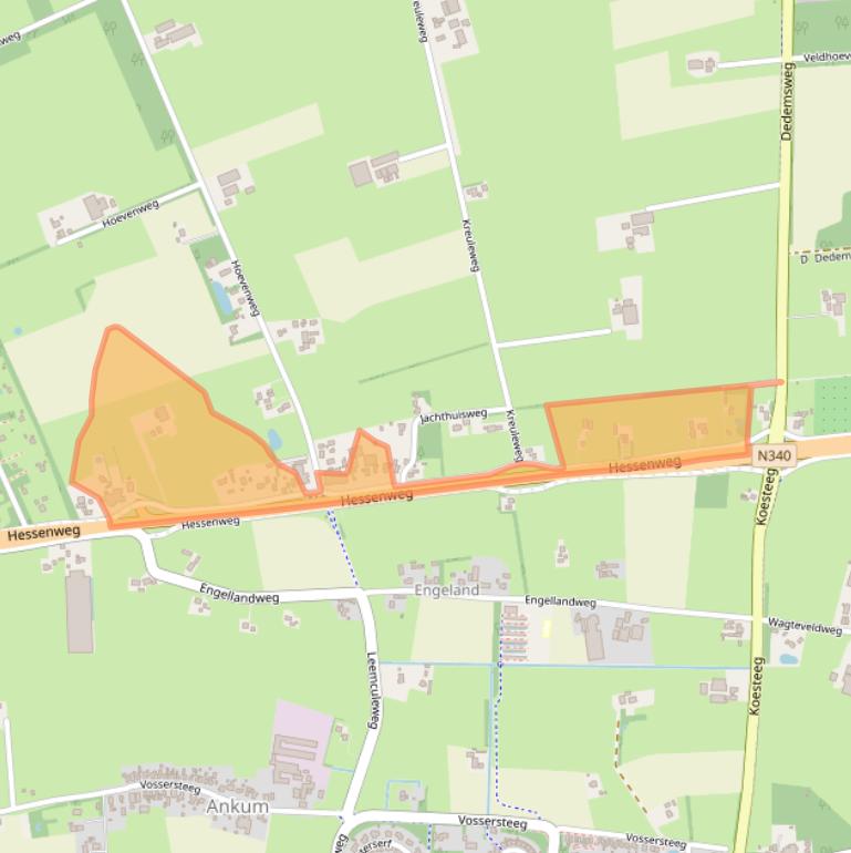 Kaart van postcodegebied 7722PJ.