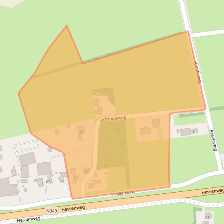 Kaart van postcodegebied 7722PL.