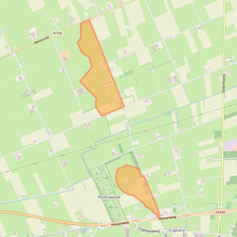 Kaart van postcodegebied 7722PM.