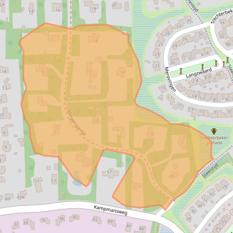 Kaart van postcodegebied 7722RW.