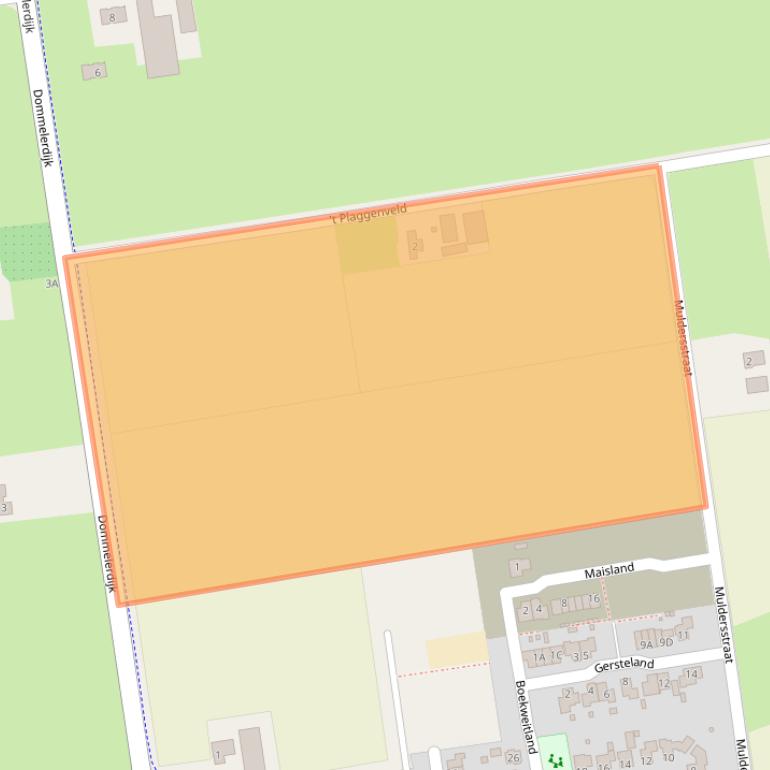 Kaart van postcodegebied 7722TJ.