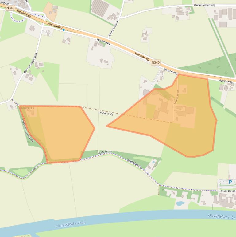 Kaart van postcodegebied 7722VH.