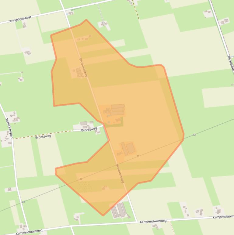 Kaart van postcodegebied 7722WC.