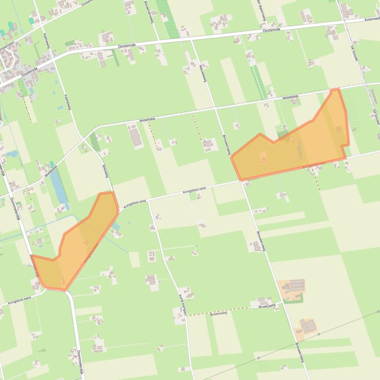 Kaart van postcodegebied 7722WP.