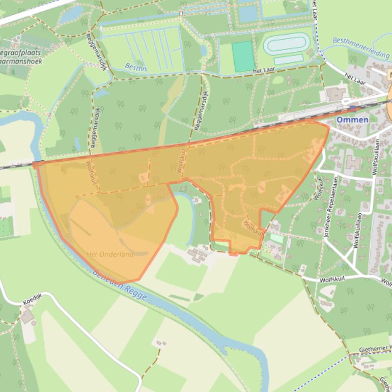 Kaart van postcodegebied 7731AR.