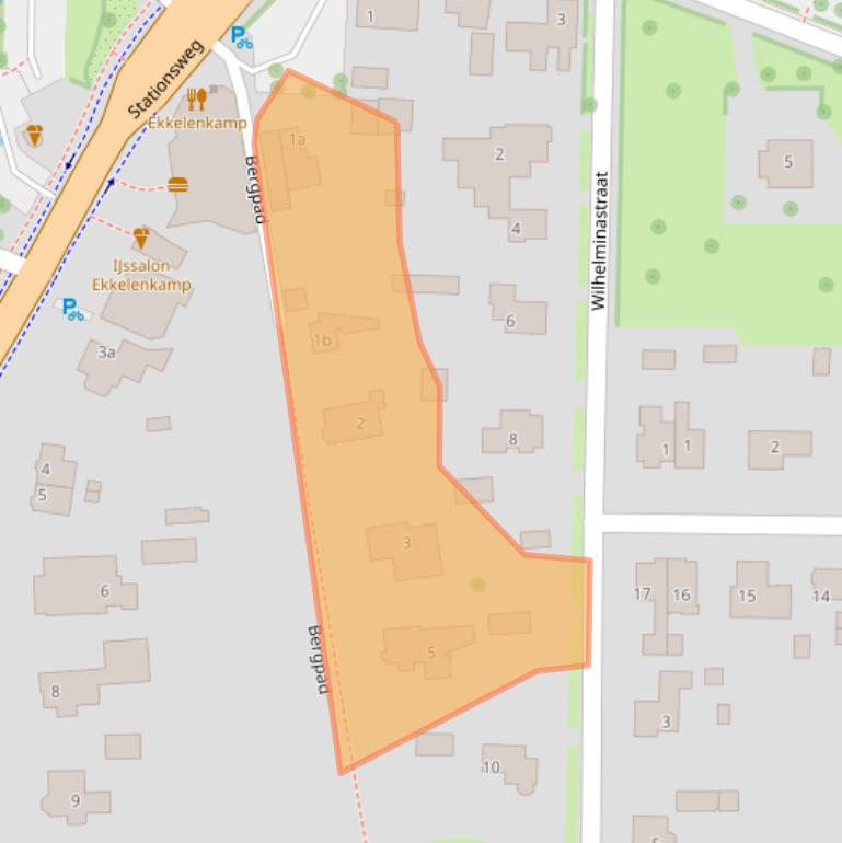 Kaart van postcodegebied 7731BE.