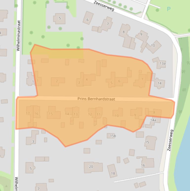 Kaart van postcodegebied 7731BJ.