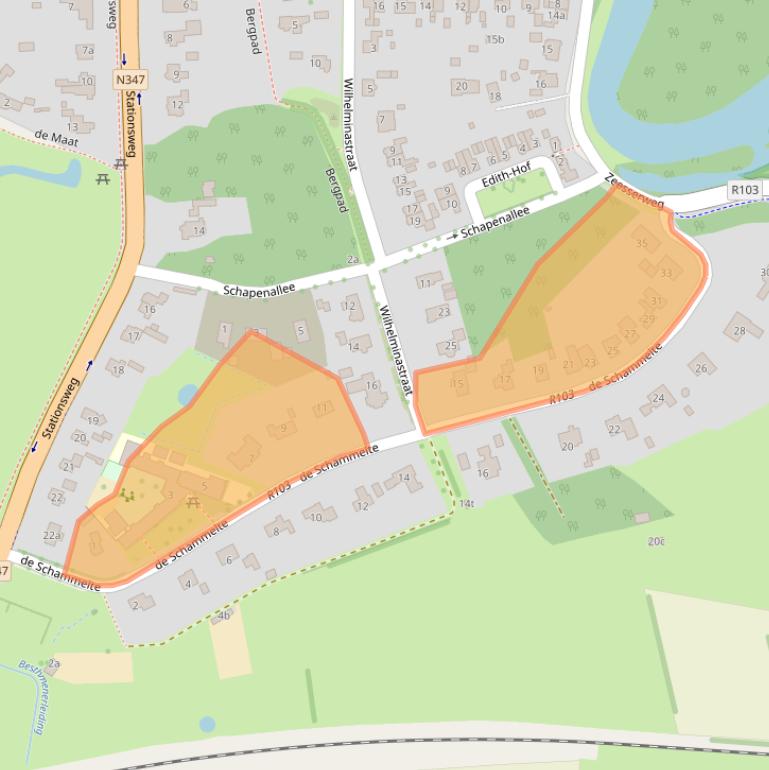 Kaart van postcodegebied 7731BL.