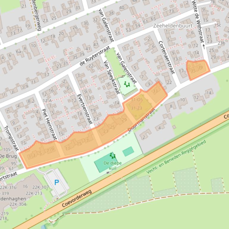 Kaart van postcodegebied 7731BN.