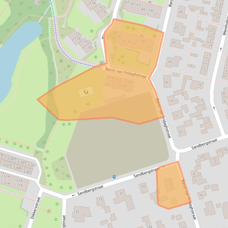 Kaart van postcodegebied 7731DJ.
