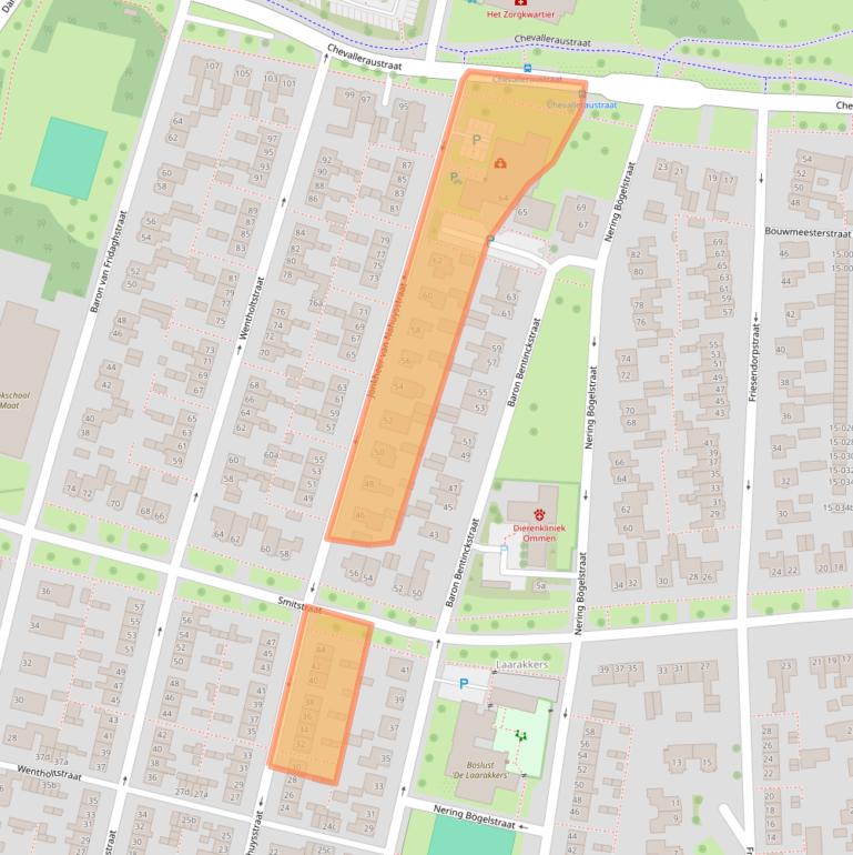 Kaart van postcodegebied 7731ED.