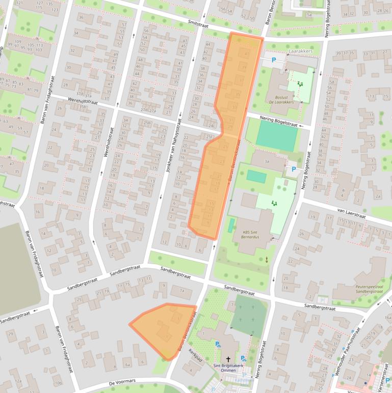 Kaart van postcodegebied 7731EJ.