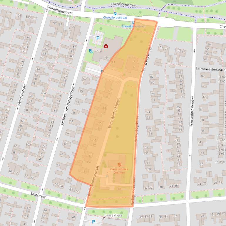 Kaart van postcodegebied 7731EK.
